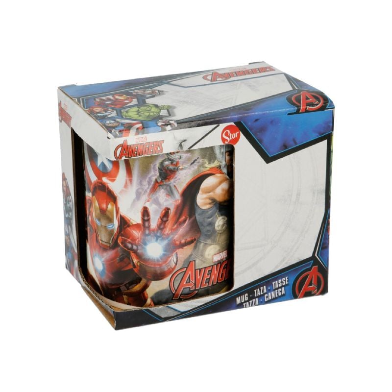 Cana ceramica, multicolor, 325 ml, Avengers, Marvel Engros