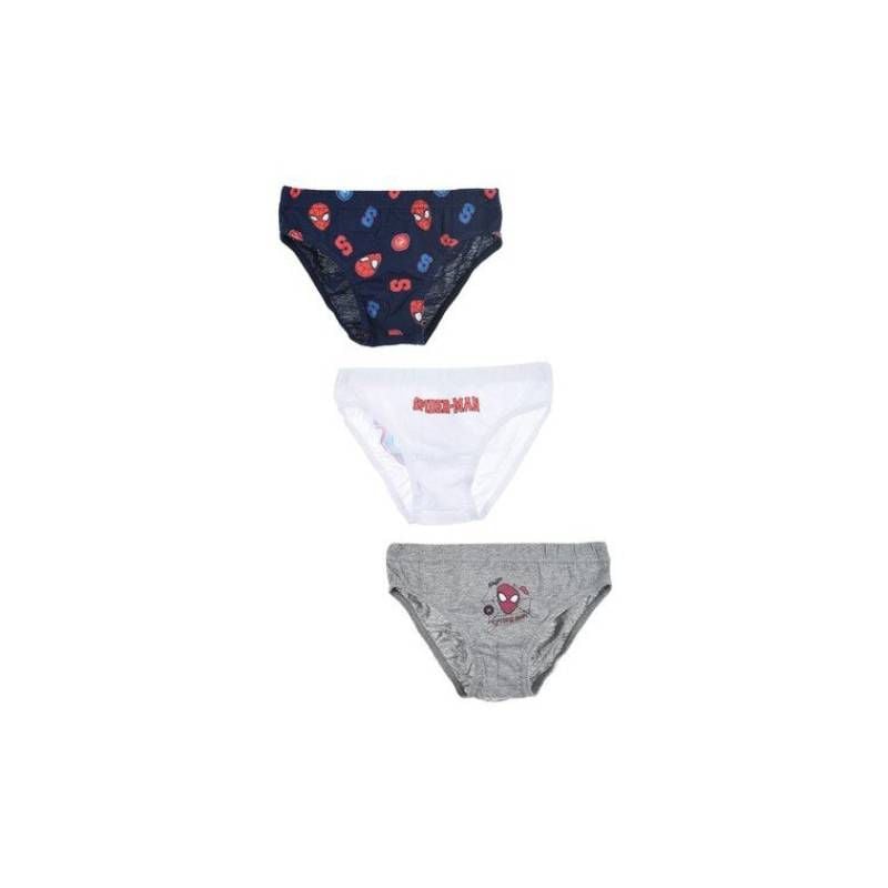 Set 3 chiloti pentru baieti, 100% bumbac organic, multicolor, Spiderman Engros