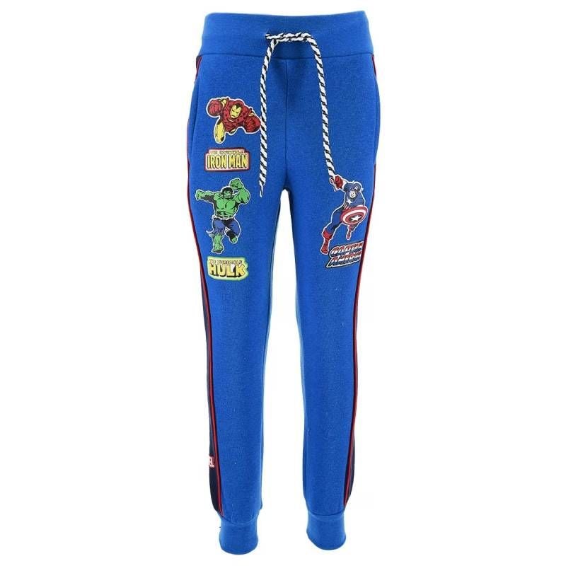 Pantaloni trening baieti, albastru, Avengers, Marvel Engros