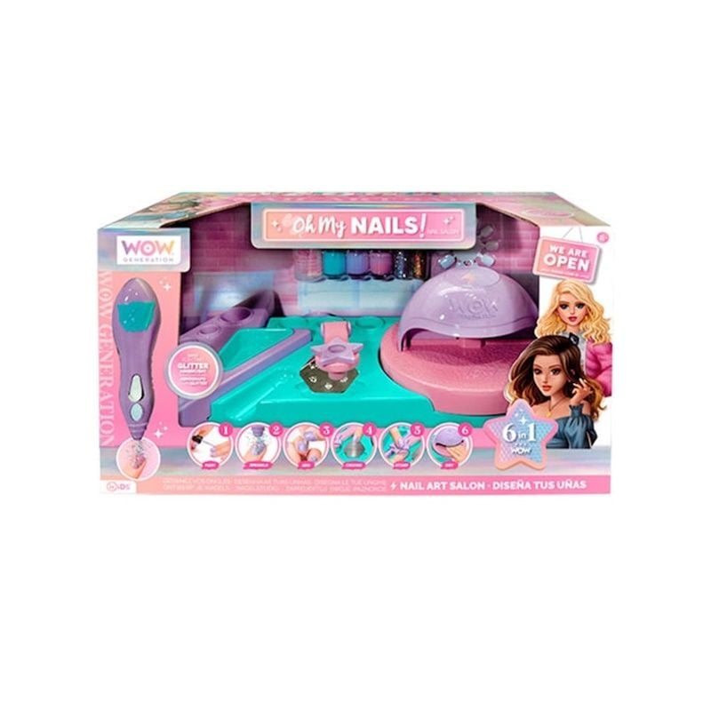Set manichiura copii 7 piese WOW Generation, Multicolor Engros