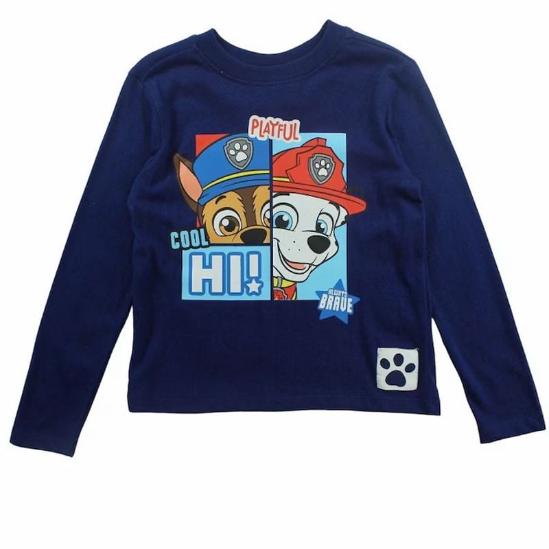Bluza cu maneca lunga, 100% bumbac, multicolor, Playful, Paw Patrol Engros