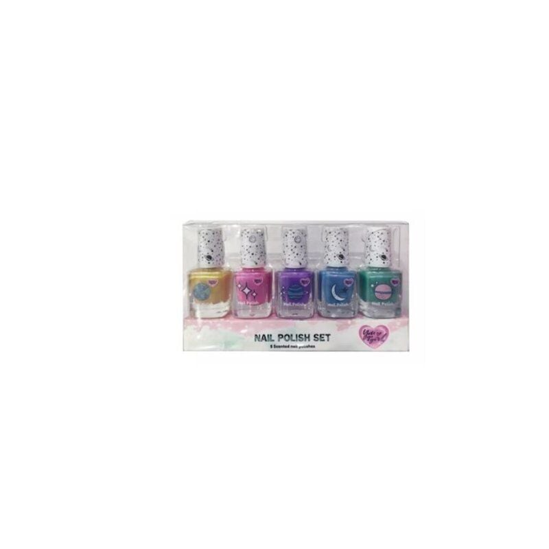 Set lac de unghii, 5 piese, multicolor, 14x8x3 cm, You go Girl Engros