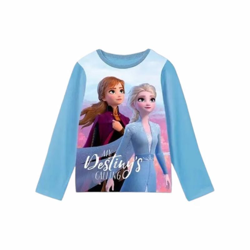 Bluza cu maneca lunga, 100% bumbac, multicolor, My Destiny s Calling, Frozen Engros