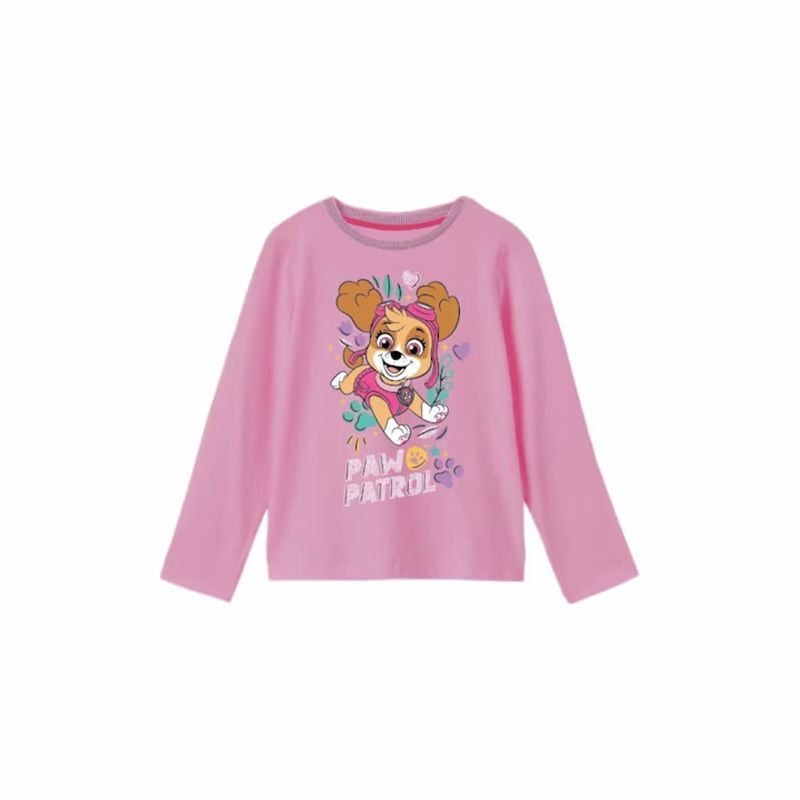 Bluza cu maneca lunga, 100% bumbac, multicolor, Skye, Paw Patrol Engros