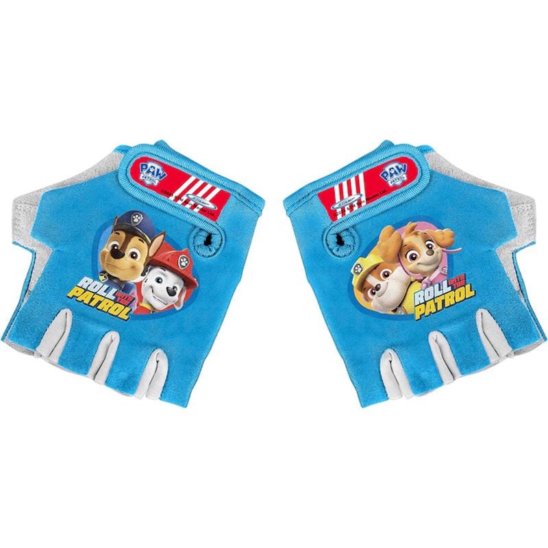 Manusi de ciclism fara degete pentru copii, multicolor, marimea 2-6 ani, Paw Patrol Engros