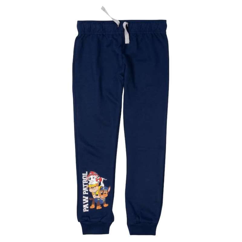Pantaloni trening baieti, albastru, 100% bumbac, Team, Paw Patrol Engros