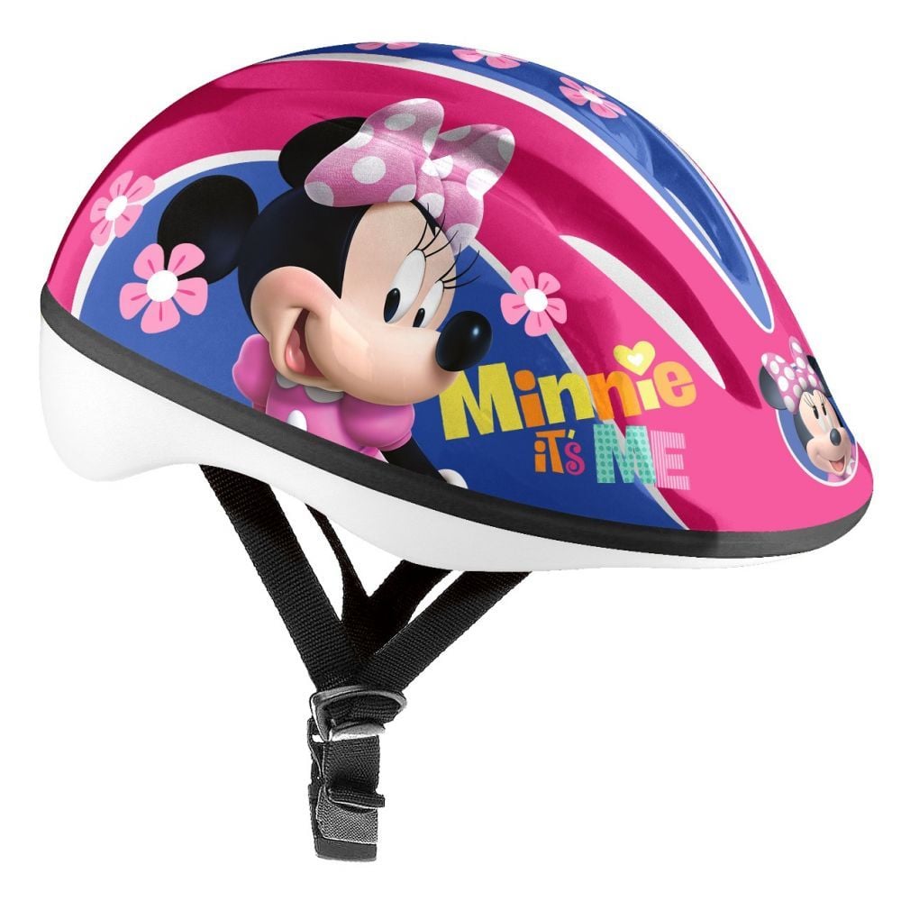 Casca de protectie pentru copii cu marime reglabila, 48-52 cm, multicolor, Minnie Mouse Engros