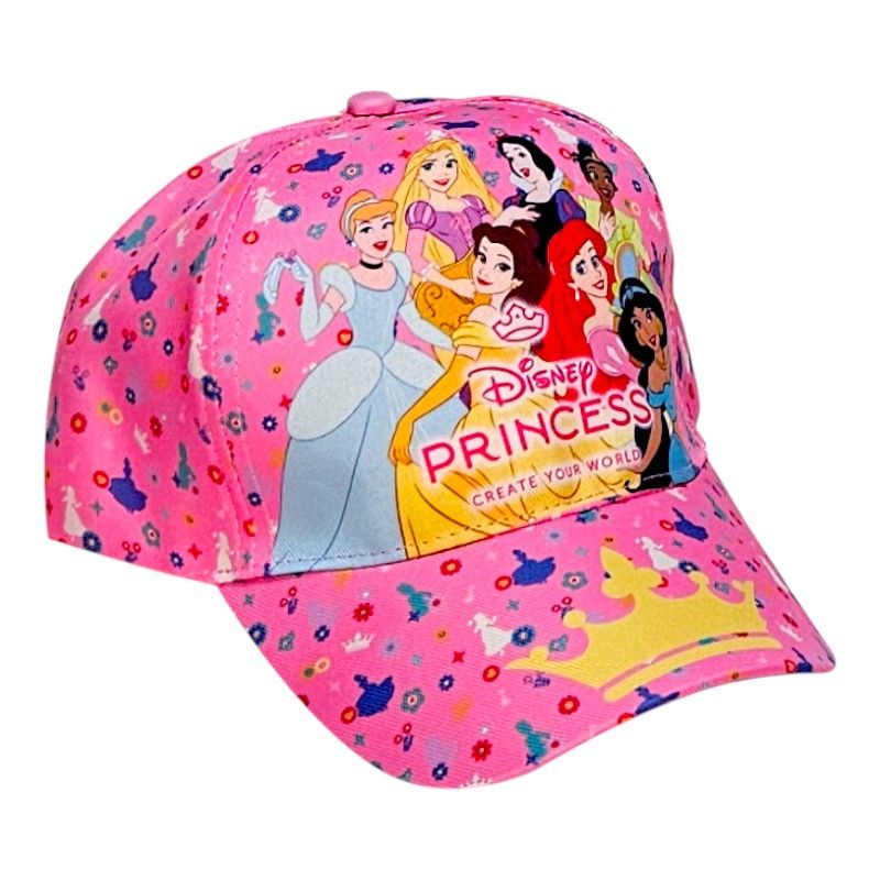 Sapca pentru fetite, multicolor, marimea 52 cm, Princess, Disney Engros