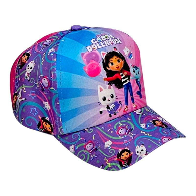 Sapca pentru fetite, multicolor, marimea 54 cm, Team, Gabby s Dollhouse Engros
