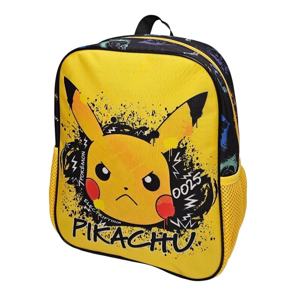 Ghiozdan gradinita, 29x24x10 cm, bretele ajustabile si intarite, multicolor, Pokemon Engros