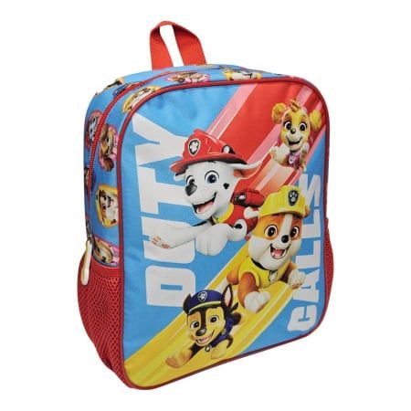 Ghiozdan gradinita, 29x24x10 cm, bretele ajustabile si intarite, multicolor, Duty, Paw Patrol Engros