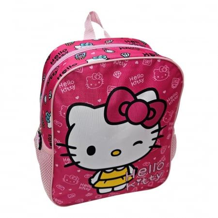 Ghiozdan gradinita, 29x24x10 cm, bretele ajustabile si intarite, multicolor, My Style, Hello Kitty Engros