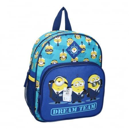 Rucsac pentru copii, 29x23x10 cm, bretele intarite si ajustabile, multicolor, Dream Team, Minions Engros