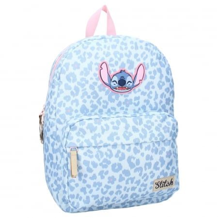 Rucsac pentru copii, 36x27x12 cm, bretele intarite si ajustabile, multicolor, Leopard And Laughter, Stitch Engros