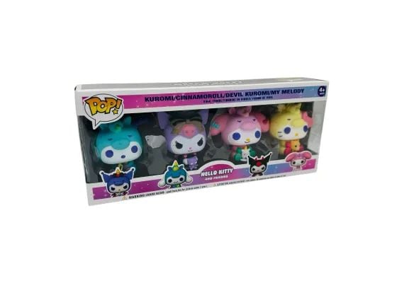 Set 4 Figurine Pisicuțe Adorabile Multicolor, 36×15×7 cm, Jucării pentru Copii și Colecționari,