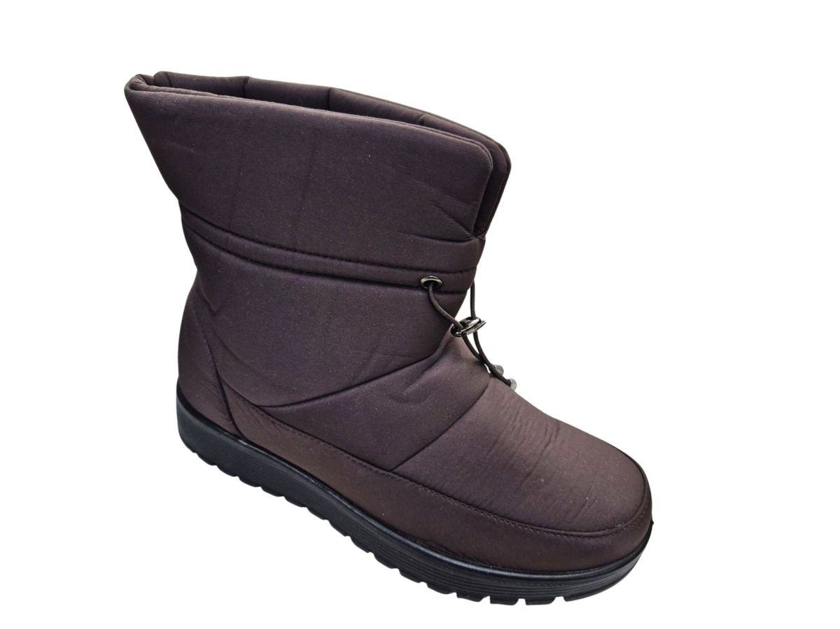 Cizme Iarna, Dama, Interior Imblanit, Material Termoizolant, Fixare cu Firet la Baza, Talpa Antiderapanta, Engross, Marimi 37-42, 8buc/bax