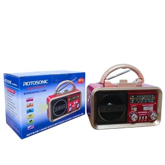 RADIO PORTABIL CU ACUM MP3 XB 899 SOLAR TIP C LANTERNA USB BLUETHOOT SUPORT TELEFON