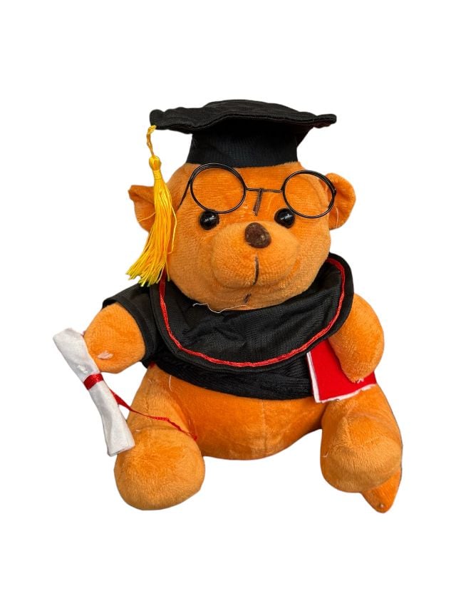 Jucarie de plus Engros, Urs absolvent, 20 cm