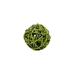 Bile din ratan color 5cm verde engros