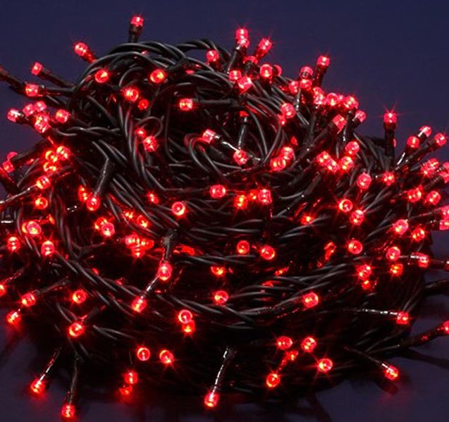 Instalatie 320 LED, 20M, lumina rosie,