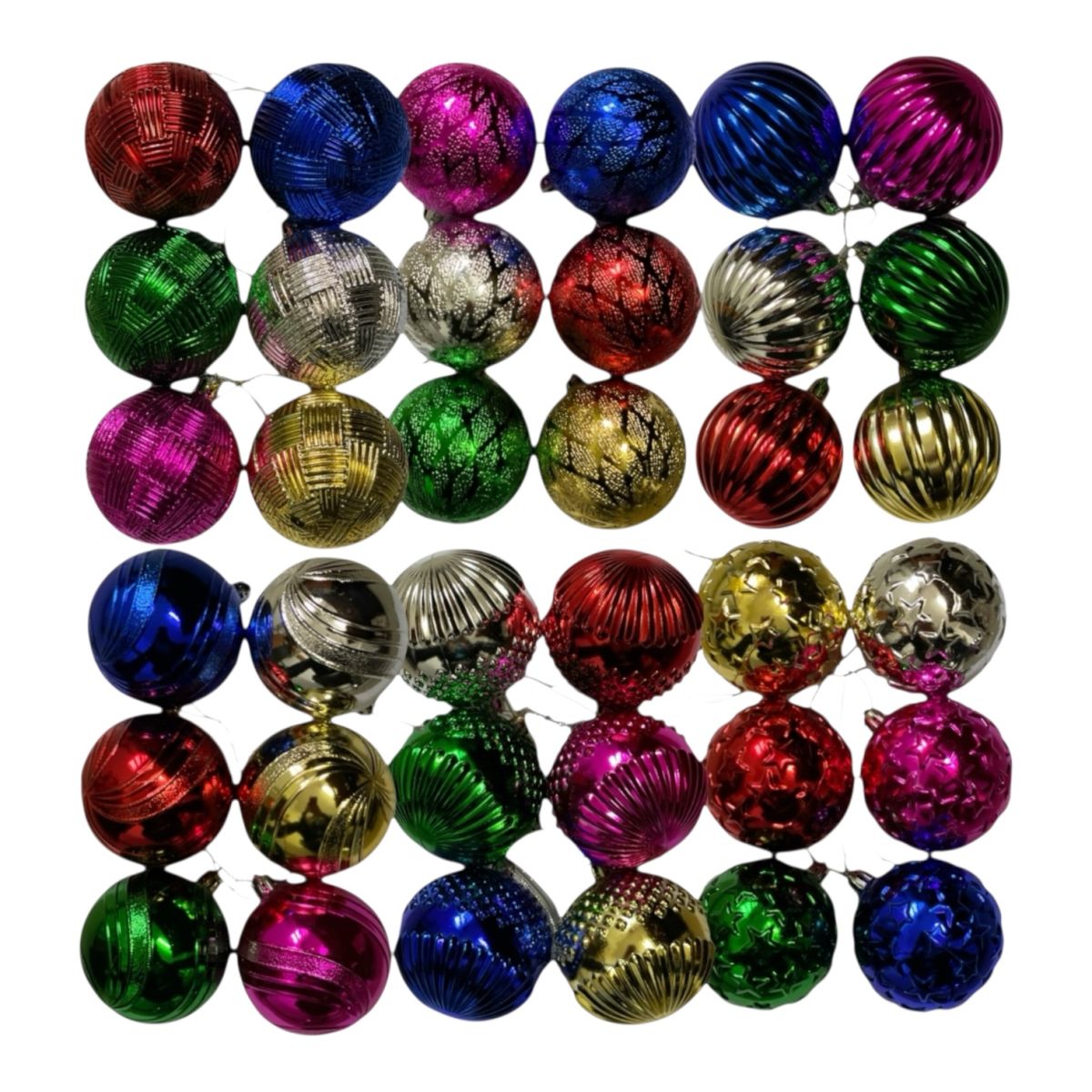 Glob plastic multicolor 6/set,engros ,model mixt 6cm