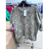 BLUZA CATIFEA IMPRIMATA DAMA ANGRO