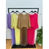 ROCHIE DAMA CU BLUZA CROSETATA ANGRO (ROSU)