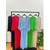 ROCHIE DAMA CU BLUZA CROSETATA ANGRO (ROSU)
