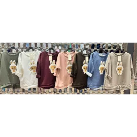 BLUZA DAMA CU PRINT LA BUBU ANGRO