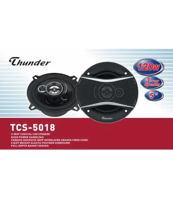 Set 2 difuzoare auto Engros 5inch Thunder 5018
