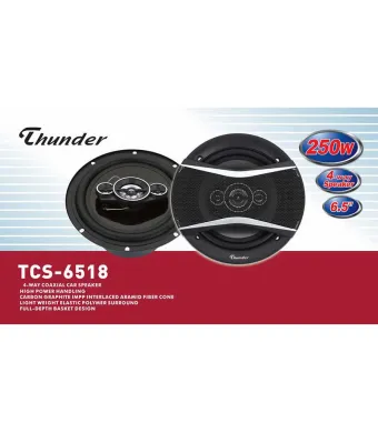 Set 2 difuzoare auto Engros 6.5inch Thunder 6518