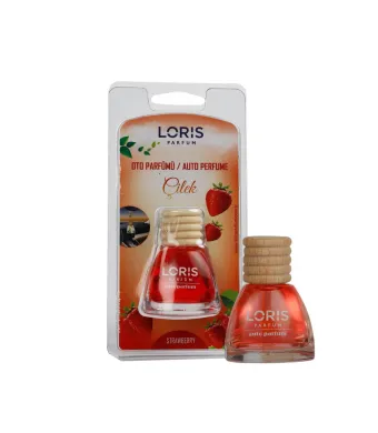 Odorizant auto cu snur Engros Loris Căpșuni 10 ml