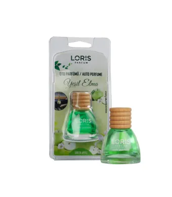 Odorizant auto cu snur Engros Loris Mar verde 10 ml