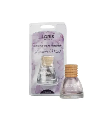 Odorizant auto cu snur Engros Loris Mosc de Lavandă10 ml
