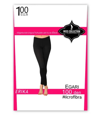 Egari (dres) dama Microfibra 100 den MISS COLLECTION EN GROSS (NEGRU, 2 - (S), 1)