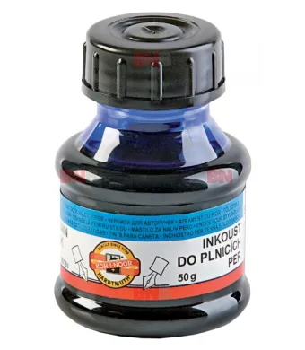 Cerneala calimara Albastra, Koh-i-noor, 50ml, Engross