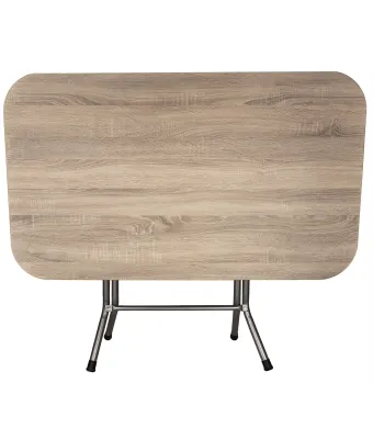 Masa plianta cu blat mdf, dimensiuni 70x120x73 cm / ZLN 2531 Engros