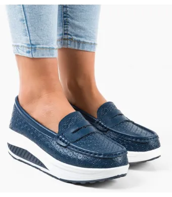 Pantofi Casual Fyrya Bleumarin