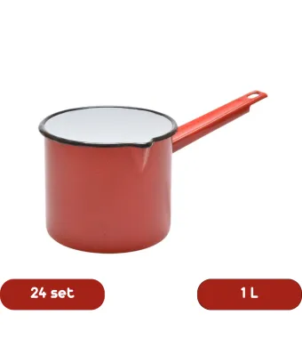 Set 24 ibrice emailate 1 L en-gross, 12 cm