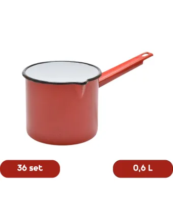 Set 36 ibrice emailate 0,6 L en-gross, 10 cm