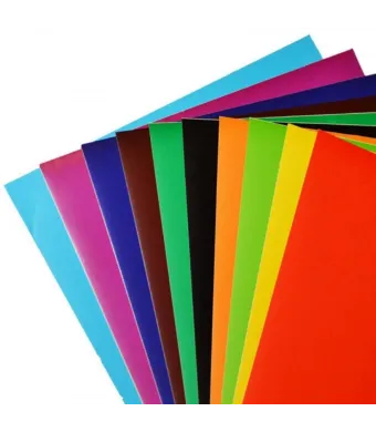 Hartie Glasata Lucioasa A4 , 10 coli-10 culori, Engross