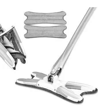 Mop cu coada telescopica, stoarcere din coada, 130 cm, 360 grade, ENGROS