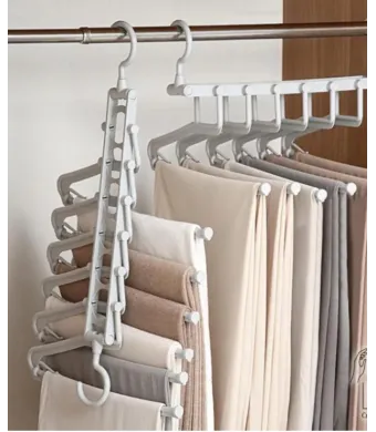Umeras multifunctional pentru pantaloni, Plastic, 34 x 28 cm, Engros