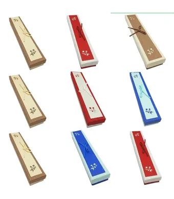 Cutii cadou pentru coliere  set 12/buc  21×3.7×2 cm