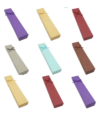 Cutii cadou pentru coliere  set 12/buc  21×3.7×2 cm