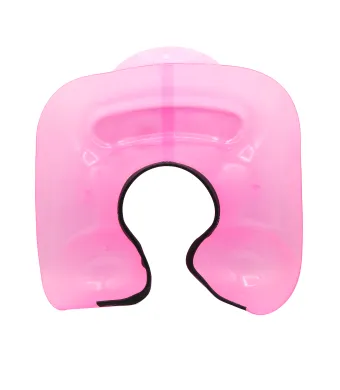 Guler din plastic pentru vopsirea părului, roz Engros