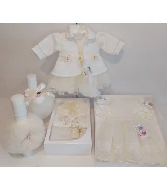 Compleu Engros pentru bebelusi, Set Botez fetite