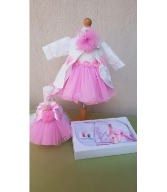 Compleu Engros pentru bebelusi, Set Botez fetite