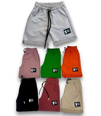 PANTALONI SCURTI ENGROSS FETITE 8-16 (Portocaliu)