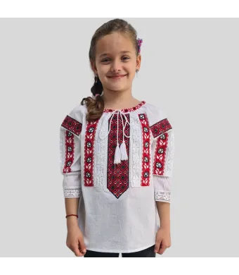 Ie Engros pentru fete, cu maneca 3/4, model Ruxandra